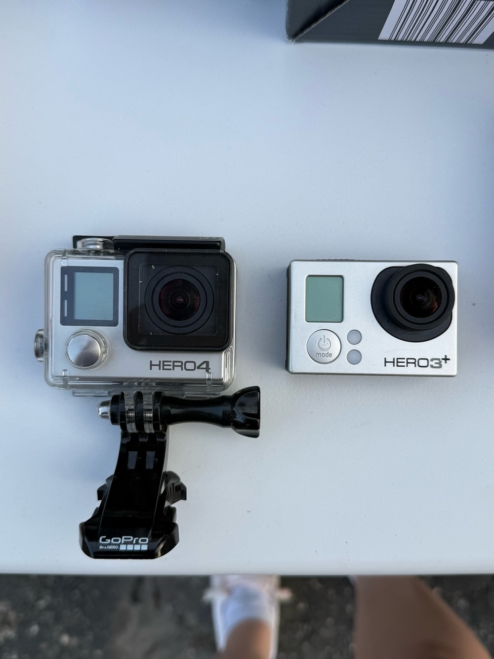 GoPro HERO4 & HERO3+ Cameras - Black & Silver